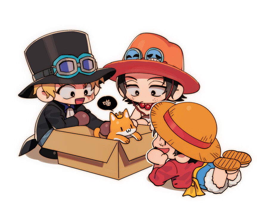 图源crlogo海贼王onepiece艾斯萨博路飞asl78