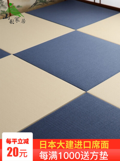 日本大建榻榻米垫子定做椰棕地垫床垫定制尺寸现代简