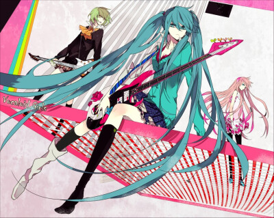 VOCALOID GUMI 初音未来 巡音露卡 P站:スオウ