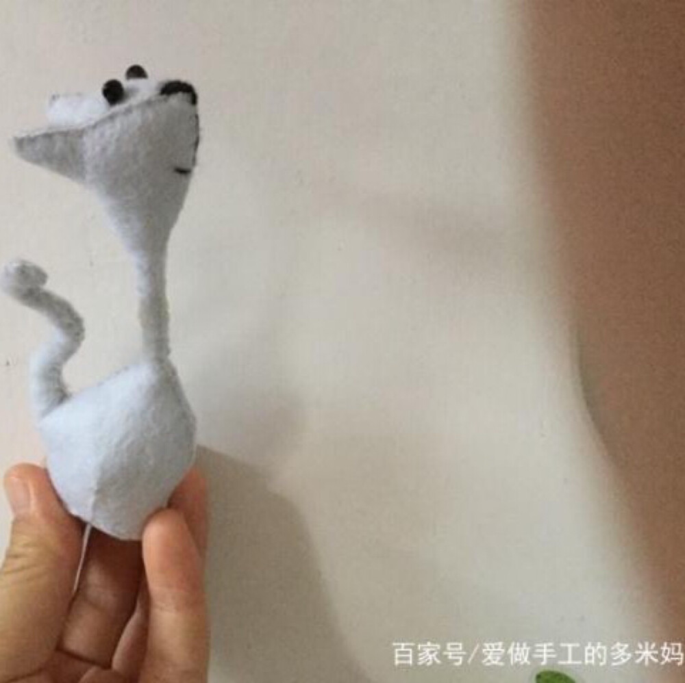 不织布手工DIY，小猫咪