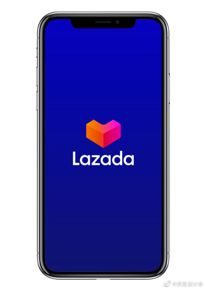 Lazada 在 5 年后宣布品牌换新，推出全新的 LOGO 和品牌口号“Go Where Your Heart Beats”。#求是爱设计#