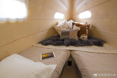 铝制房车鼻祖 bowlus road chief 华丽回归。#求是爱设计#