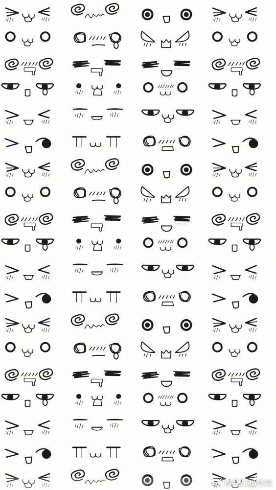 1000 多个手绘小表情，手账可以马起来！