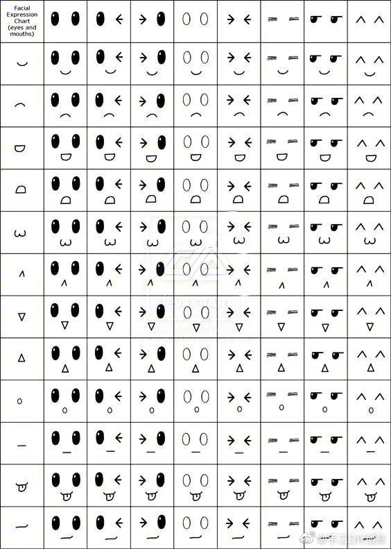 1000 多个手绘小表情，手账可以马起来！