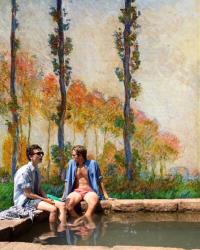 Call me by your name
请以你的名字呼唤我 X 莫奈油画 ​​​