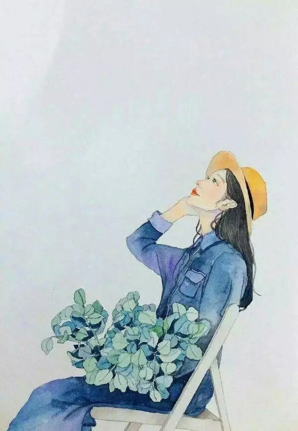 少女与植物