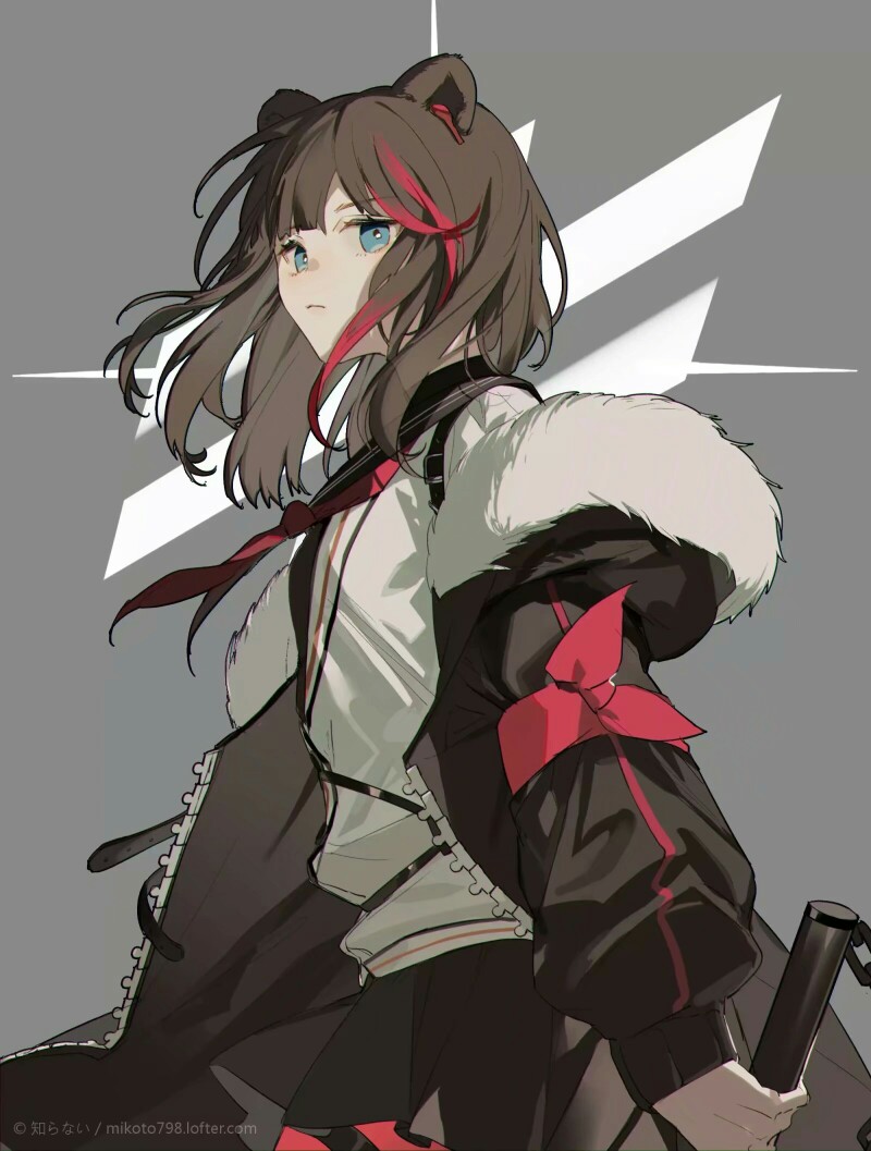 #明日方舟# 凛冬
画师：知らない