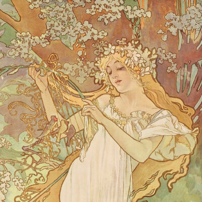 阿尔丰斯·穆夏（Alphonse Maria Mucha1860——1939）⁢