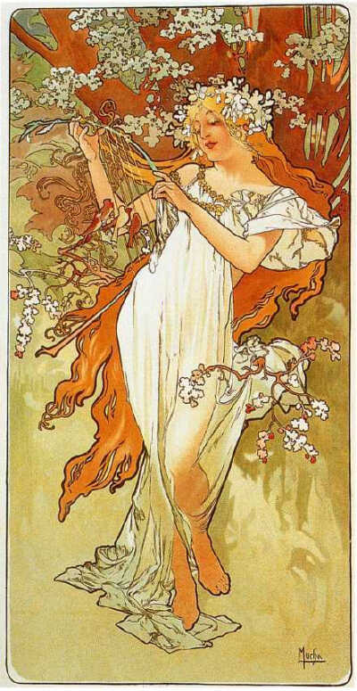 阿尔丰斯·穆夏（Alphonse Maria Mucha1860——1939）⁢