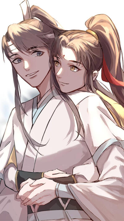 魔道祖师 同人 插画 手机壁纸