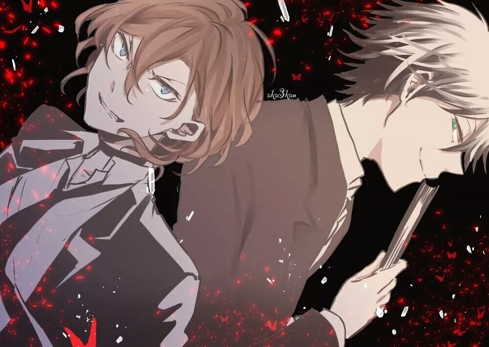 禁二传 二改 商用 文豪野犬 中原中也 画师推特博主@aka3kan 推特主页:https://twitter.com/aka3kan Pixiv: id=1146287