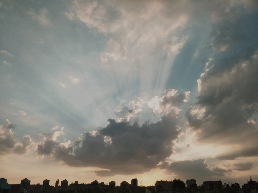 天空 摄影 照片 手机