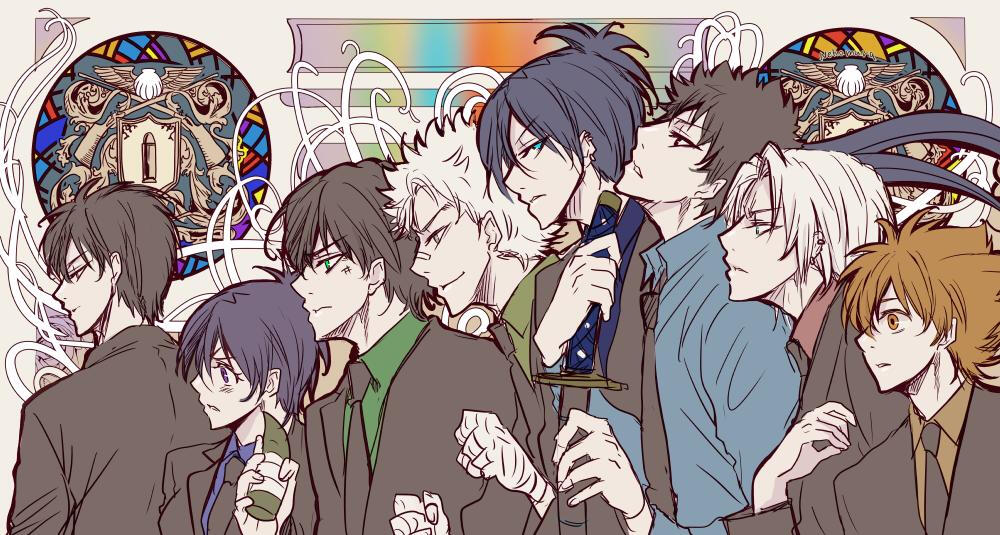 云雀恭弥 库洛姆·髑髅 蓝波 笹川了平 六道骸 山