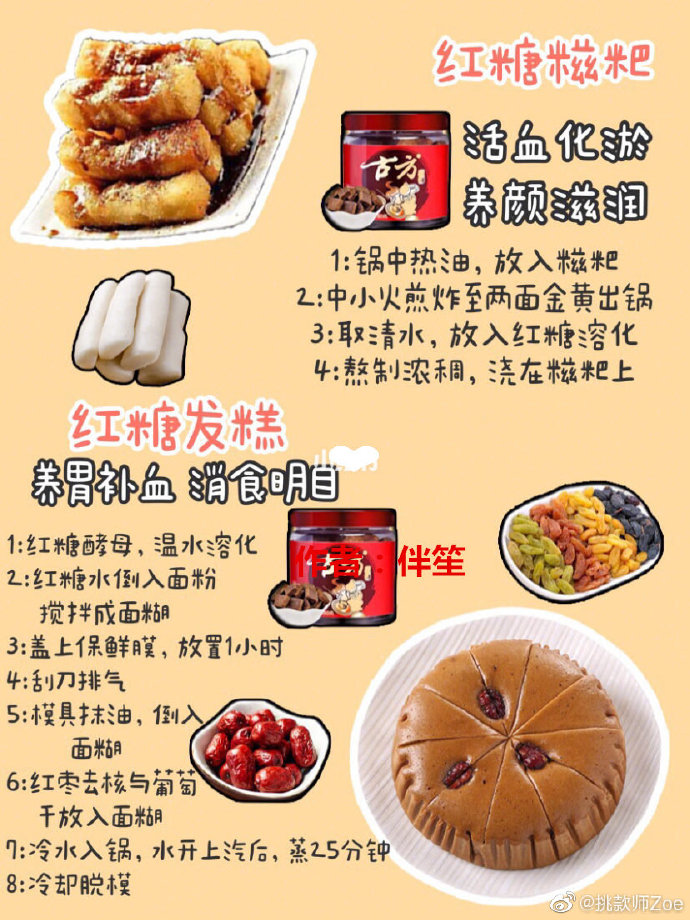 经期食谱催经➕补血姨妈问题通通闪开‼️
在经期的时候，合理的饮食不仅可以补充身体缺失的营养，还可以缓解痛经，美容养颜✌ ​​​​