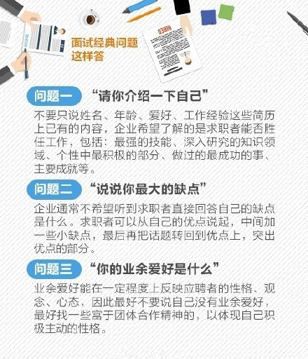 转给毕业生！求职礼仪+实用“面经”，找工作必看！