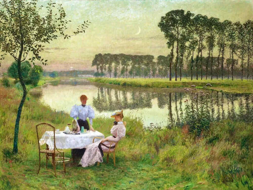 Emile Claus - Soirée D'Été (c. 1895)