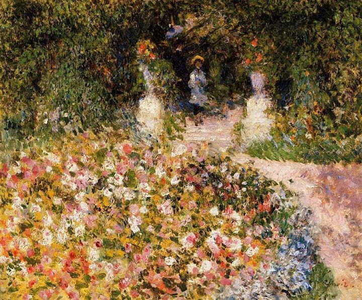 Auguste Renoir - The Garden (c. 1875)