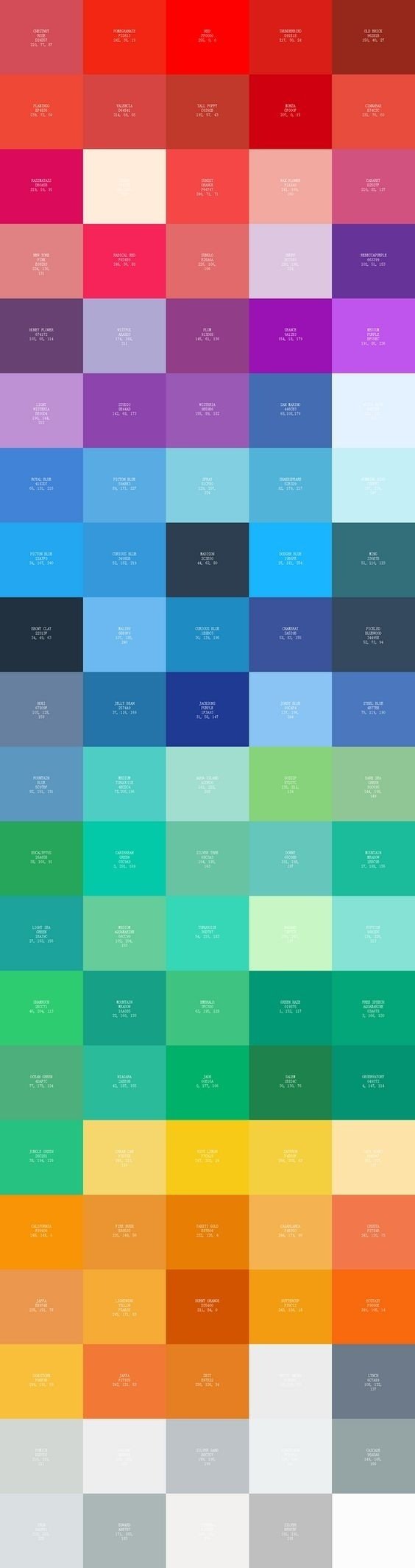 超全的色谱案例附色值干货