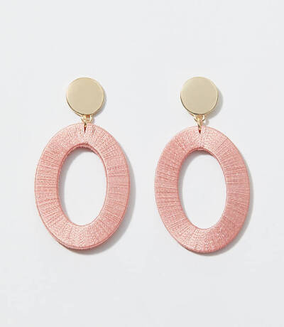 Fabric Wrapped Drop Statement Earrings | LOFT : Shop LOFT for stylish women’s clothing. You’ll love our irresistible Fabric Wrapped Drop Statement Earrings - shop LOFT.com today!