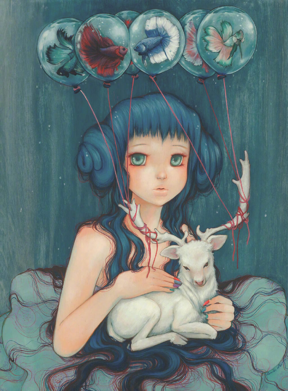 来自插画师 camilla derrico 绘画作品 | camilladerrico.com