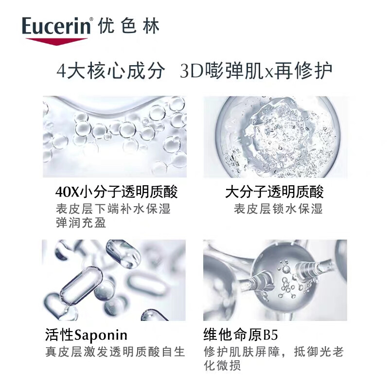 Eucerin抗红修复舒缓晚霜在夜间为敏感泛红的肌肤提供源源不断的水份润泽和安抚镇静。补水成分主要来自天然的Licochalcone，这是从甘草根中萃取的具有温和但强效舒缓、抗红作用的精华素。活性甘草黄酮除了明显的抗溃疡、抗菌消炎、降血脂外，还有明显的清除自由基和抗氧化作用。一海淘app现在还有返利活动，购买超级划算！