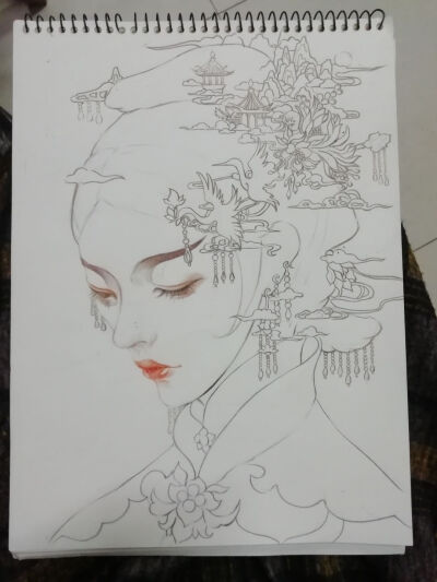 线描画