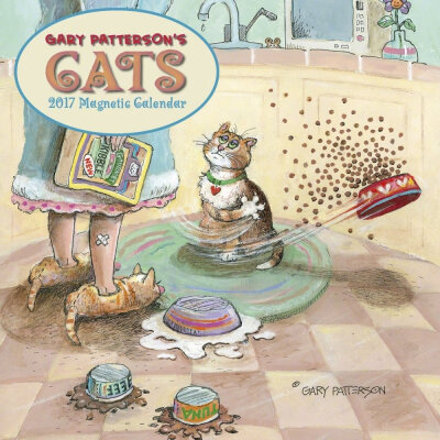 画笔下的猫咪~ 作者：美国画家 Gary Patterson