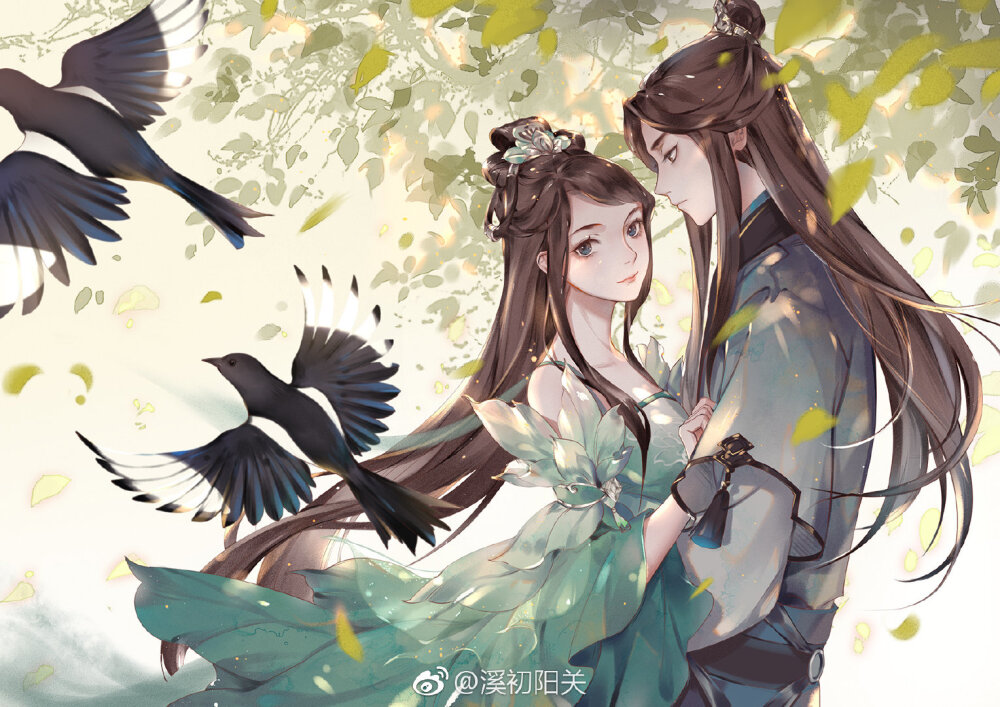 #天下同人秀#
微博画师：溪初阳关