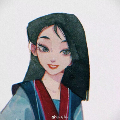 花木兰的膠片
原作 weibo@-阿莘-