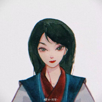 花木兰的膠片
原作 weibo@-阿莘-