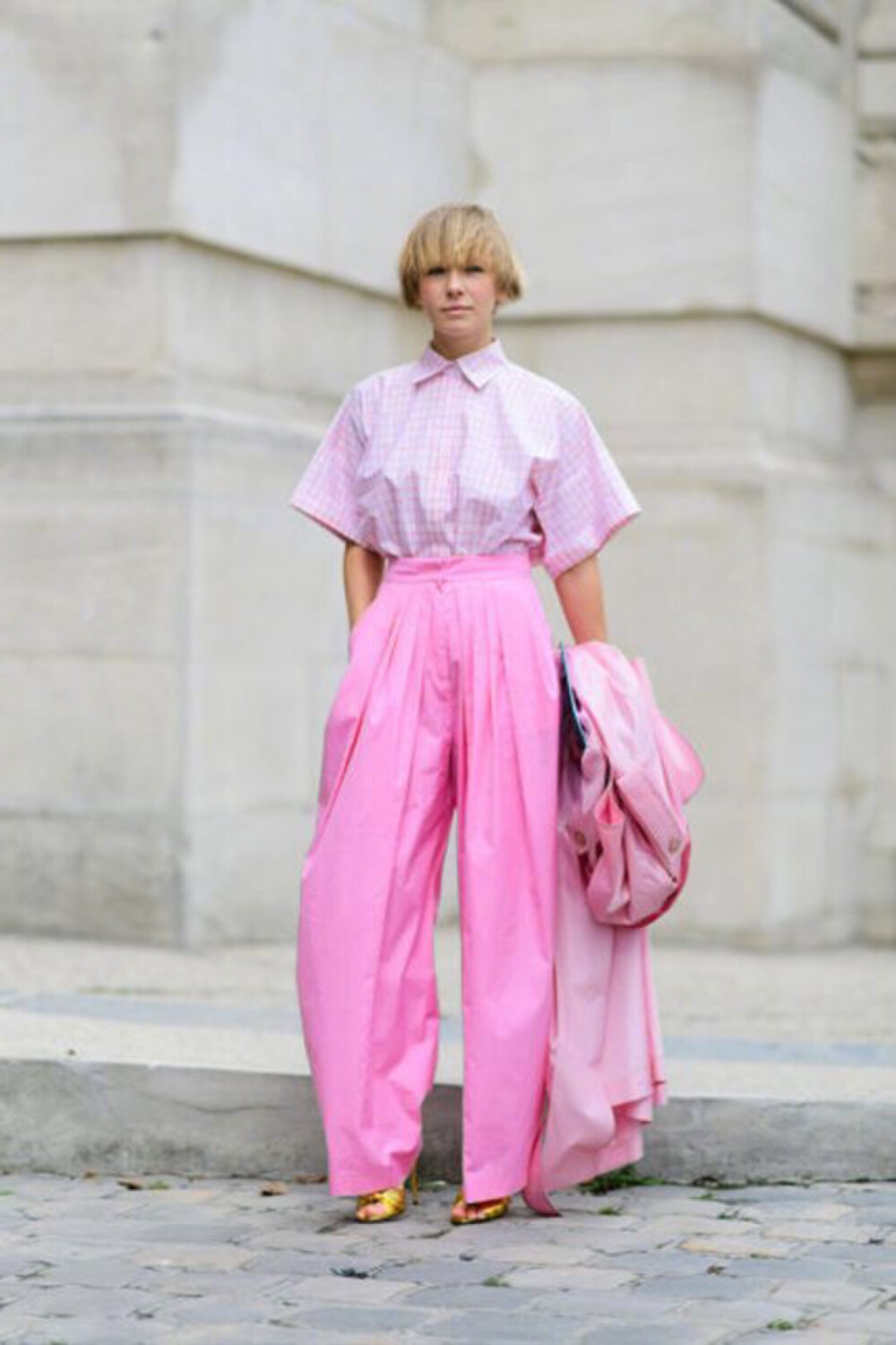 春末夏初的天气试试马卡龙色系的穿搭,舒服又凉爽 676767