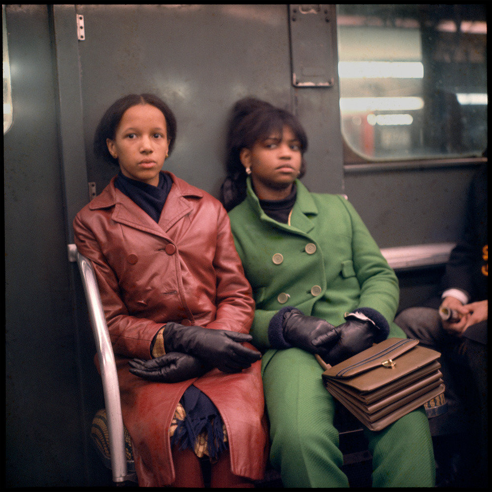 纽约地铁. 1966 | Danny Lyon ​​​