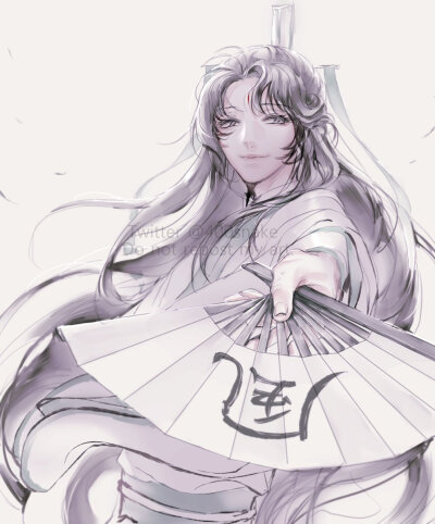 韩国画师画的#天官赐福#和#魔道祖师#twi :400snake ​