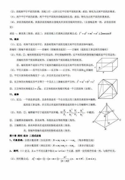 高一至高三所有数学公式，转给身边的高考党