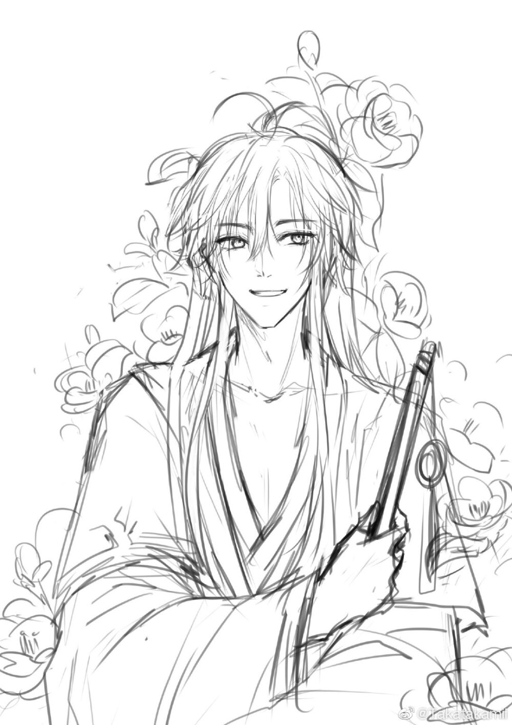 魔道祖师# 啊啊啊啊神仙画画!太漂亮了啊啊啊 by:@takatakamii 67