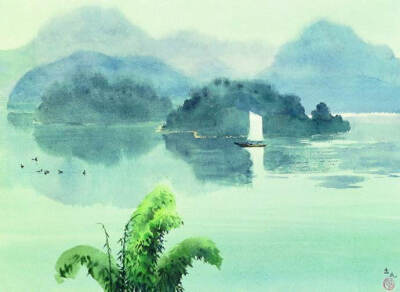 彼岸悄然花开 作者：古元