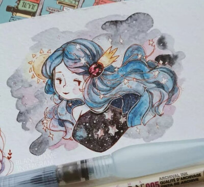 自由插画师Ana