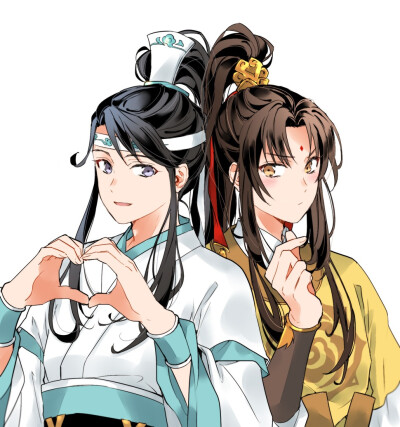 斎 p站 二次元 插画 少年 动漫 魔道祖师 蓝思追 金凌 id=3495591