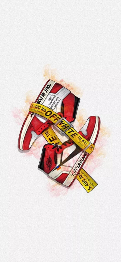 AJ1×Offwhite 联名壁纸