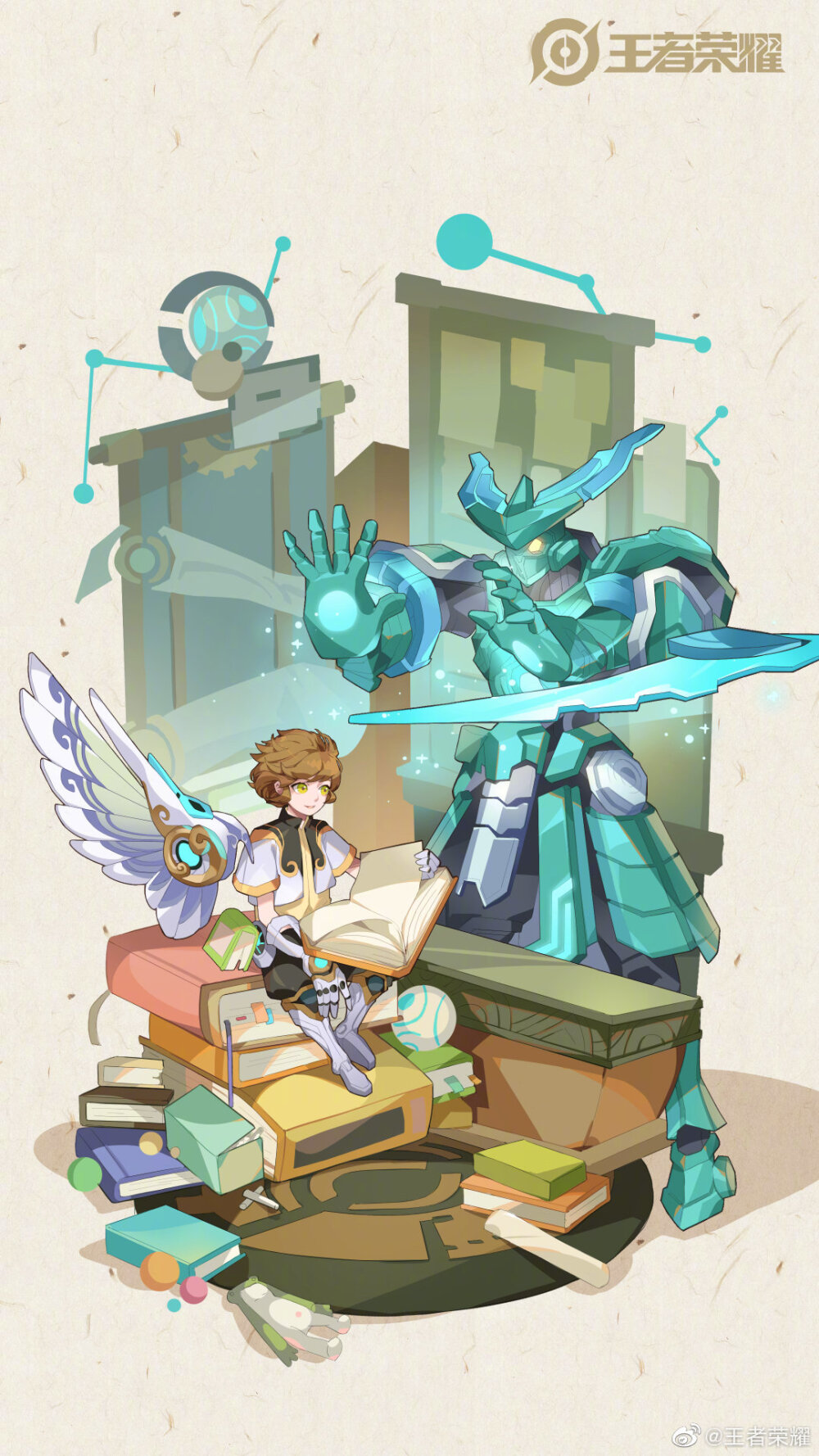 王者荣耀 稷下学院 - 堆糖,美图壁纸兴趣社区