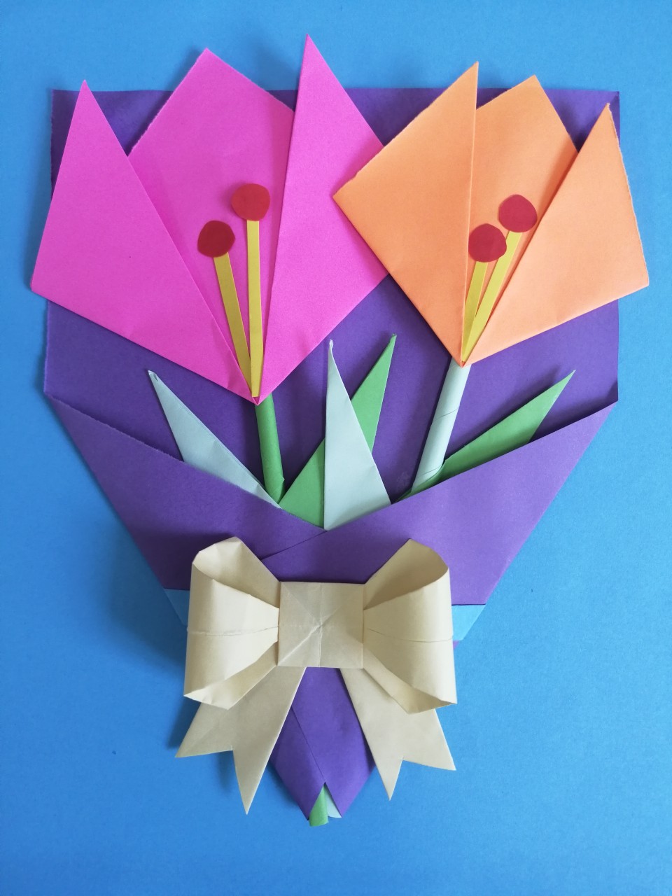 折纸花束