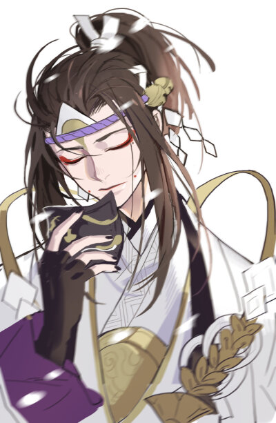 岳父画的鬼切/祭祀切
微博@戴—戴戴戴戴戴