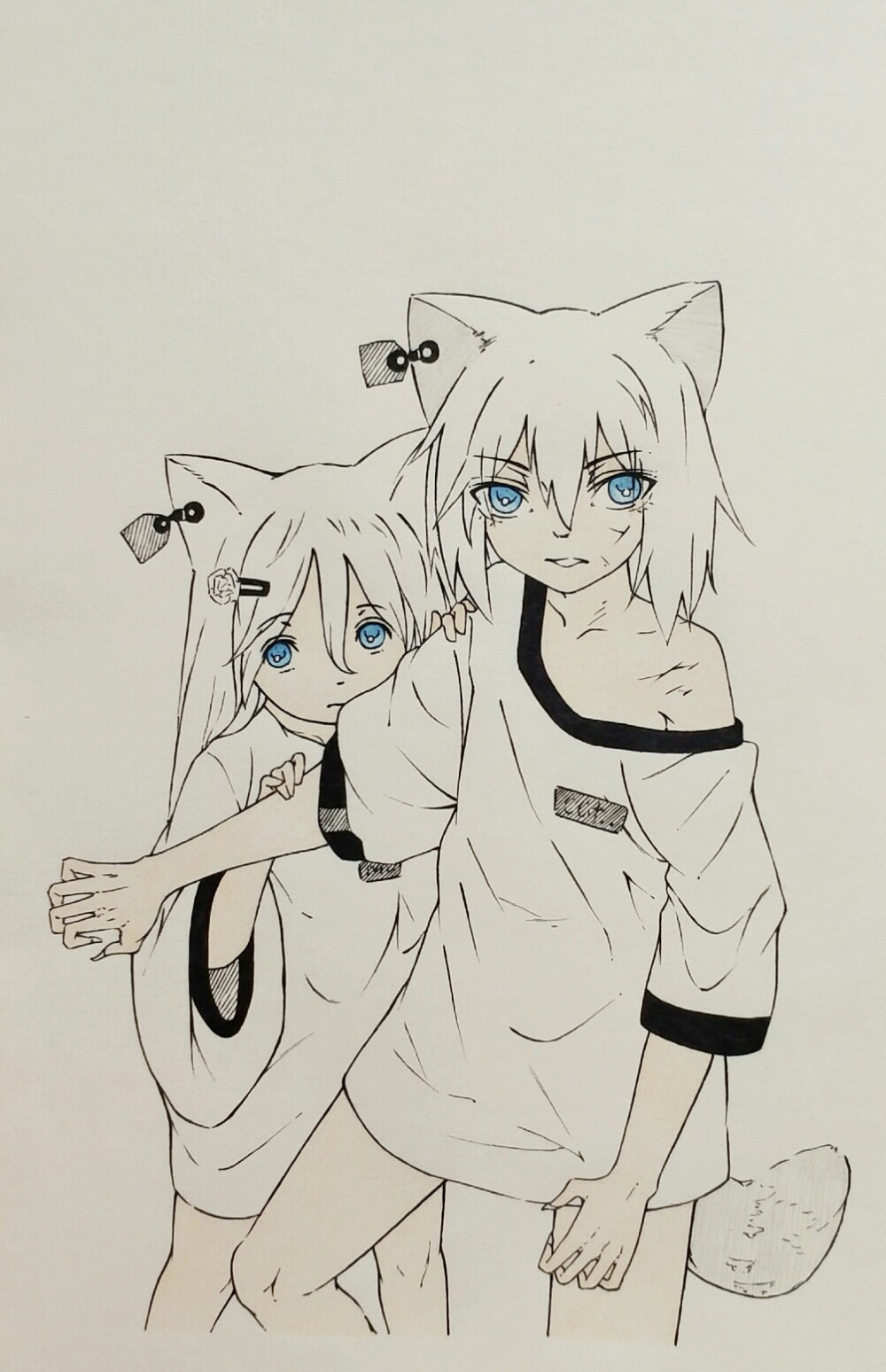 兽人（原图未来街区风格背景没有临）