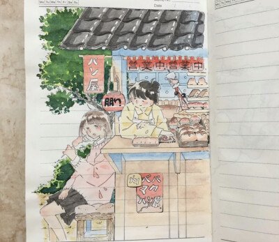 ikedda的水彩画