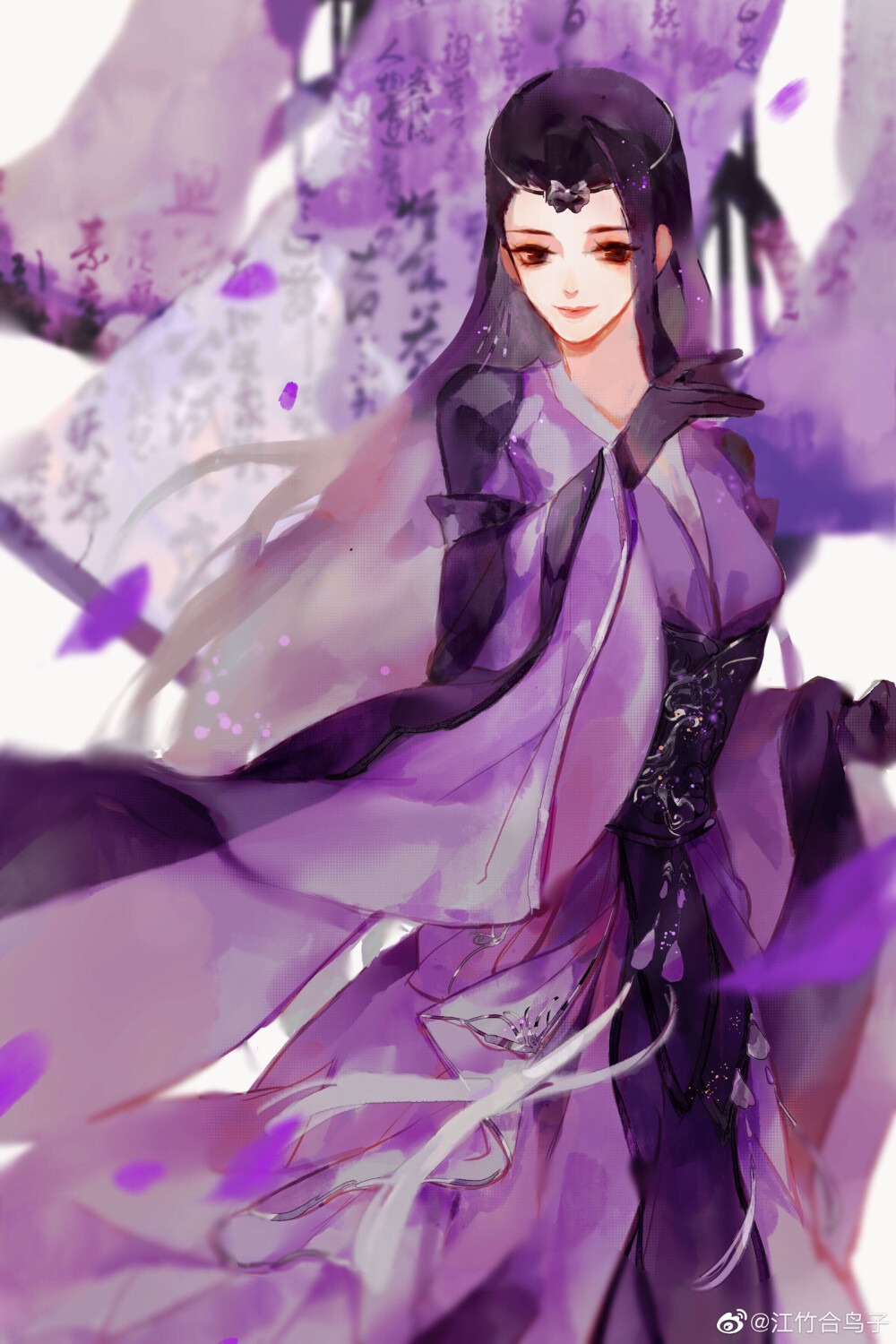 花姐作者江竹合鸟