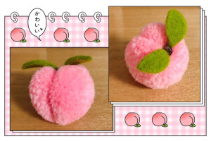 未免俗，随大流做了个桃子。这个时节的水蜜桃真是太好次了(ツ)