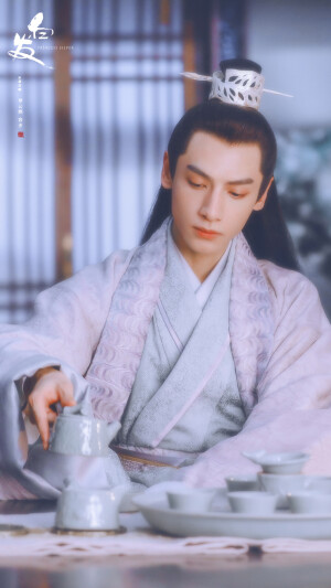 罗云熙 白发 容齐 图源见水印