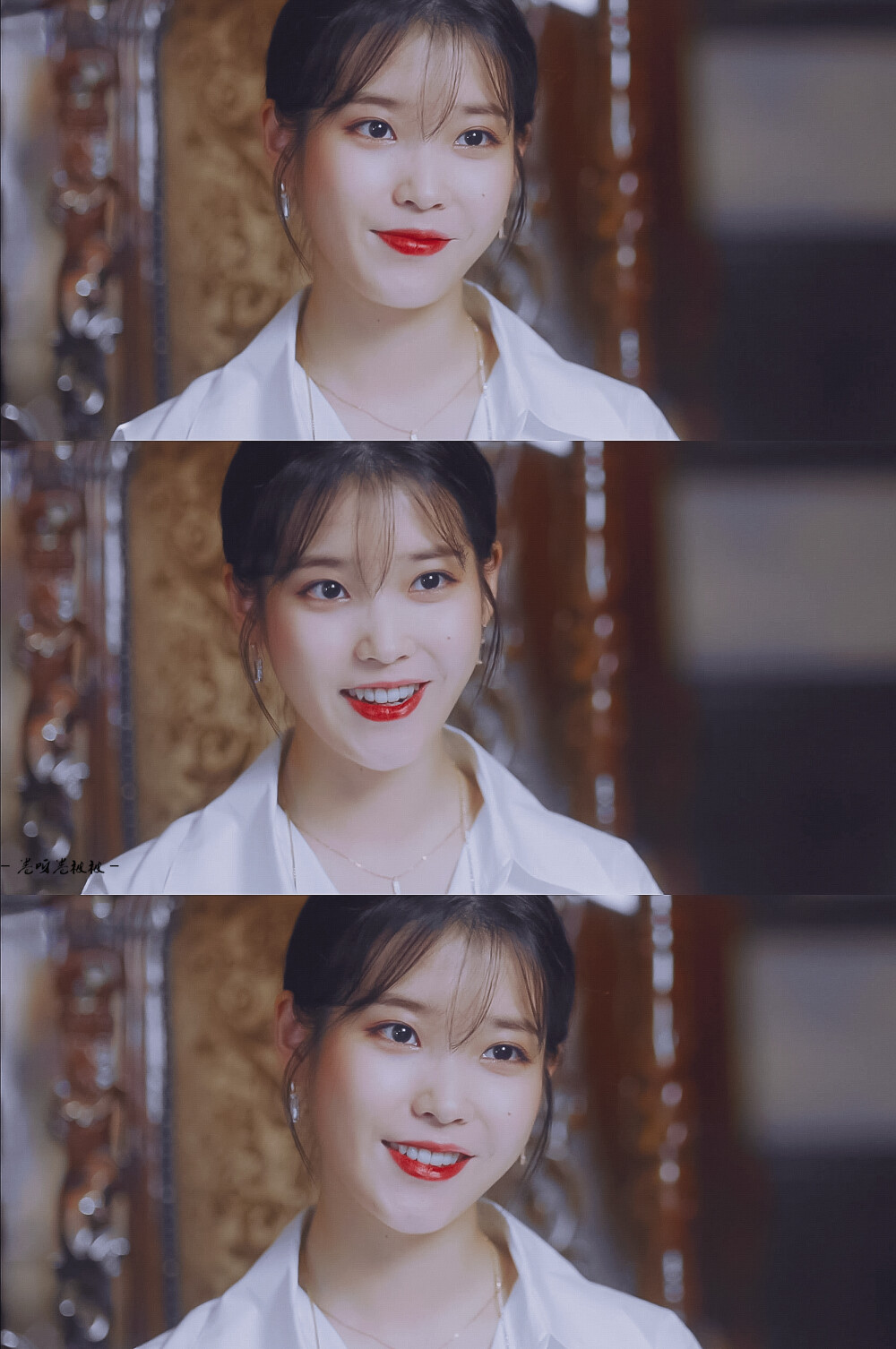 IU 李知恩 cr：卷啊卷被被