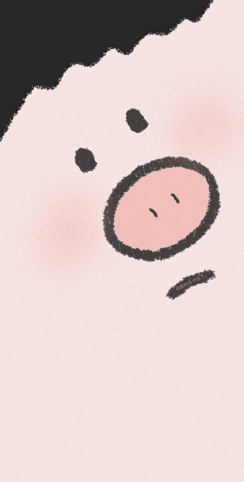 壁纸
二传注明：微博 我的头卡住了