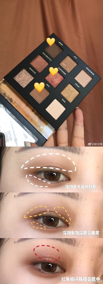夏日里的巧克力#完美日记 金沙盘
